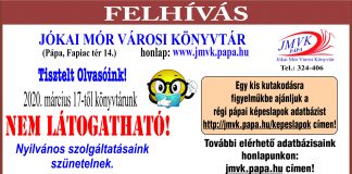 Könyvtár tájékoztatója